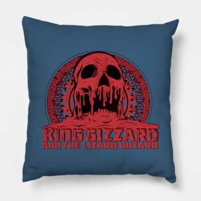 Crumbling Castle Throw Pillow Official King Gizzard Merch