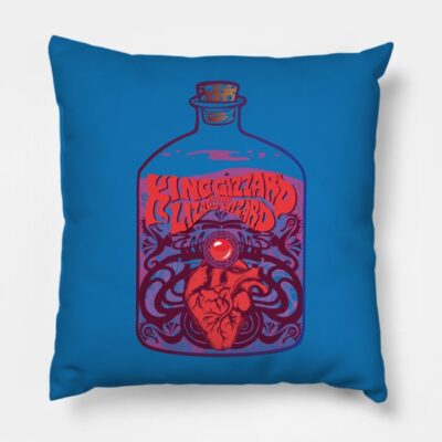 Float Along Throw Pillow Official King Gizzard Merch