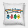 Fish Throw Pillow Official King Gizzard Merch