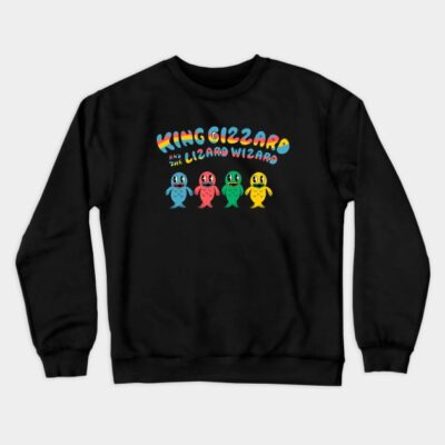 Fish Crewneck Sweatshirt Official King Gizzard Merch