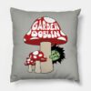 King Gizzard And The Lizard Wizard Garden Goblin Throw Pillow Official King Gizzard Merch