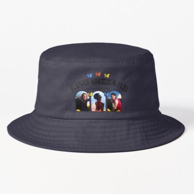 King Gizzard And The Lizard Wizard - Butterfly 3000 Bucket Hat Official King Gizzard Merch