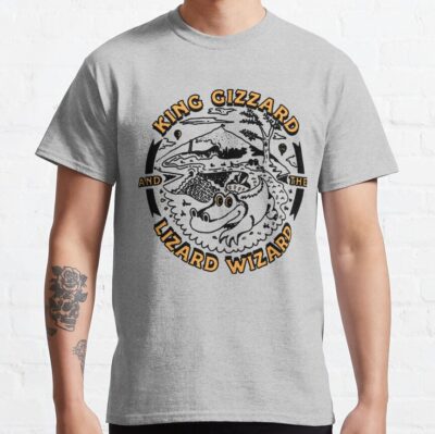 Cartoon Music Band King Gizzard And The Lizard Wizard T-Shirt Official King Gizzard Merch