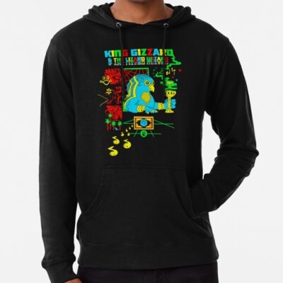 Gift For Men King Gizzard And The Lizard Wizard Retro Vintage Hoodie Official King Gizzard Merch