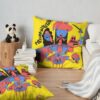 King Gizzard - Polygondwanaland Throw Pillow Official King Gizzard Merch