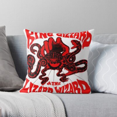 Throw Pillow Official King Gizzard Merch