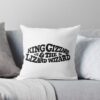 Gizzard Throw Pillow Official King Gizzard Merch