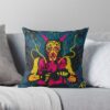 King Gizzard And The Lizard Wizard Throw Pillow Official King Gizzard Merch