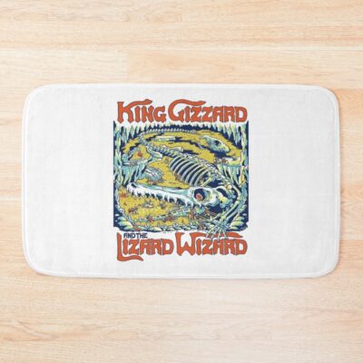 King Gizzard And The Lizard Wizard Bath Mat Official King Gizzard Merch