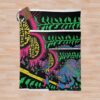 King Gizz Tour Poster Throw Blanket Official King Gizzard Merch