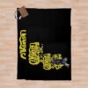 Great Model Loves Music And Banana King Gizzard Cool Graphic Gift Throw Blanket Official King Gizzard Merch