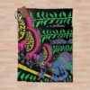 King Gizz Tour Poster Classic Throw Blanket Official King Gizzard Merch