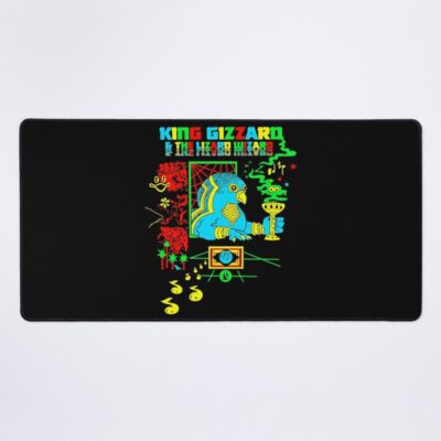 Gift For Men King Gizzard And The Lizard Wizard Retro Vintage Mouse Pad Official King Gizzard Merch