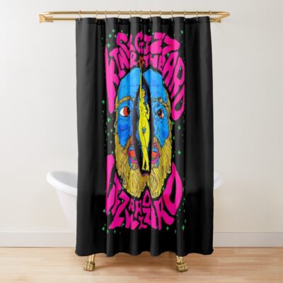 King The Gizzard Shower Curtain Official King Gizzard Merch