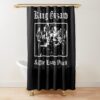 Funny Gift For King Gizzard And The Lizard Wizard Gifts For Halloween Shower Curtain Official King Gizzard Merch