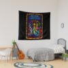 King Gizzard- Digital Black Tapestry Official King Gizzard Merch