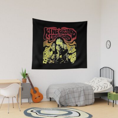 King Gizzard And The Lizard Wizard Tapestry Official King Gizzard Merch