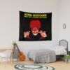 King Gizzard : Abstract Lizard Wizard Advertising Print. Tapestry Official King Gizzard Merch